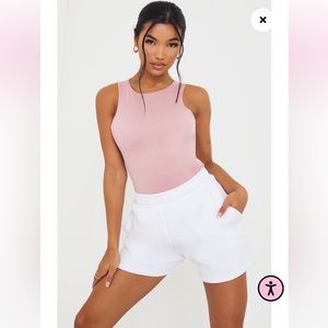 Pretty Little Thing Dusty Pink Bodysuit